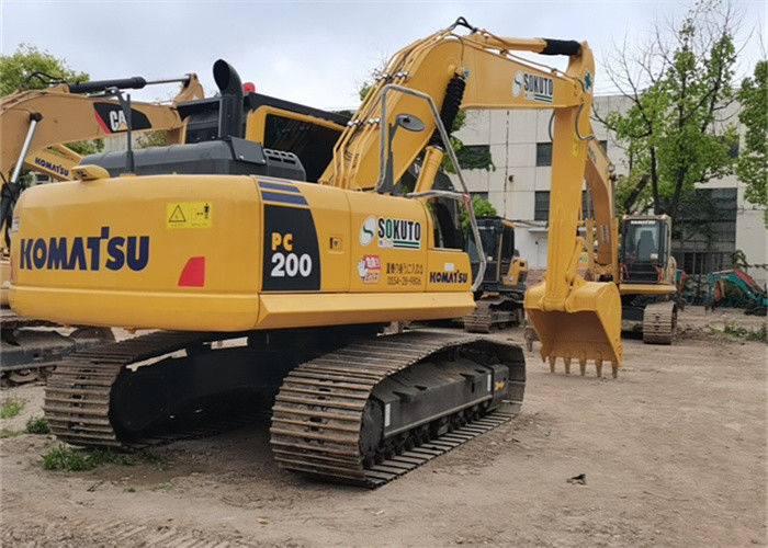 20 Ton Murah Digunakan Excavator Diimpor Jepang Komatsu Pc 200-8 Dengan Kinerja Baik Dan Jam Kerja Rendah