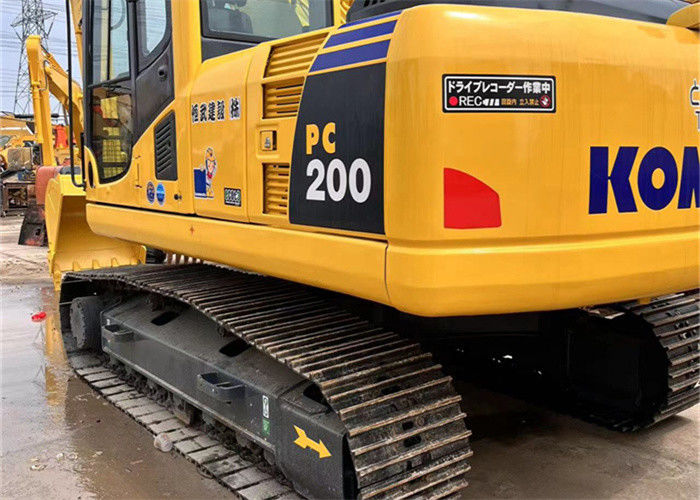 20 Ton Murah Digunakan Excavator Diimpor Jepang Komatsu Pc 200-8 Dengan Kinerja Baik Dan Jam Kerja Rendah