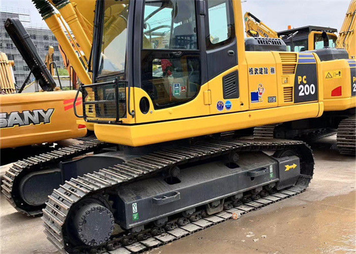 20 Ton Murah Digunakan Excavator Diimpor Jepang Komatsu Pc 200-8 Dengan Kinerja Baik Dan Jam Kerja Rendah