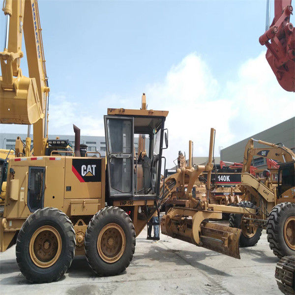 Caterpillar 140 Gc Motor Grader 17 Ton CAT 140K Digunakan Caterpillar Motor Grader