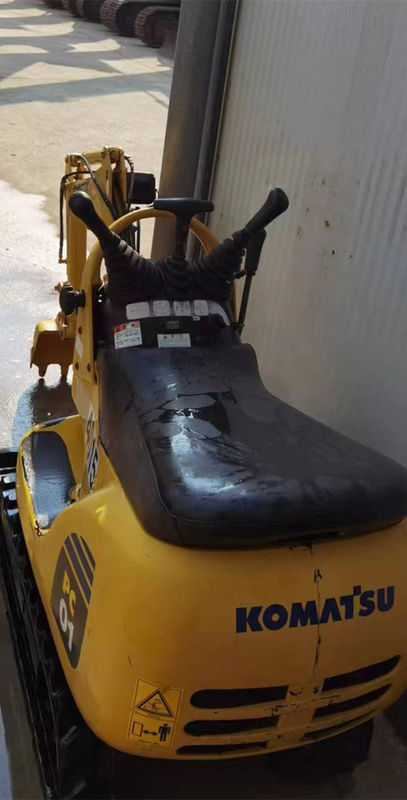 Digunakan mesin bergerak tanah Excavator merangkak 0,3 ton berkualitas tinggi mini excavator Komatsu pc 01