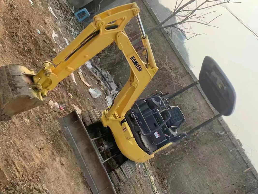 Mesin penggerak tanah bekas Excavator 2 ton mini excavator berkualitas tinggi Komatsu pc 18 MR