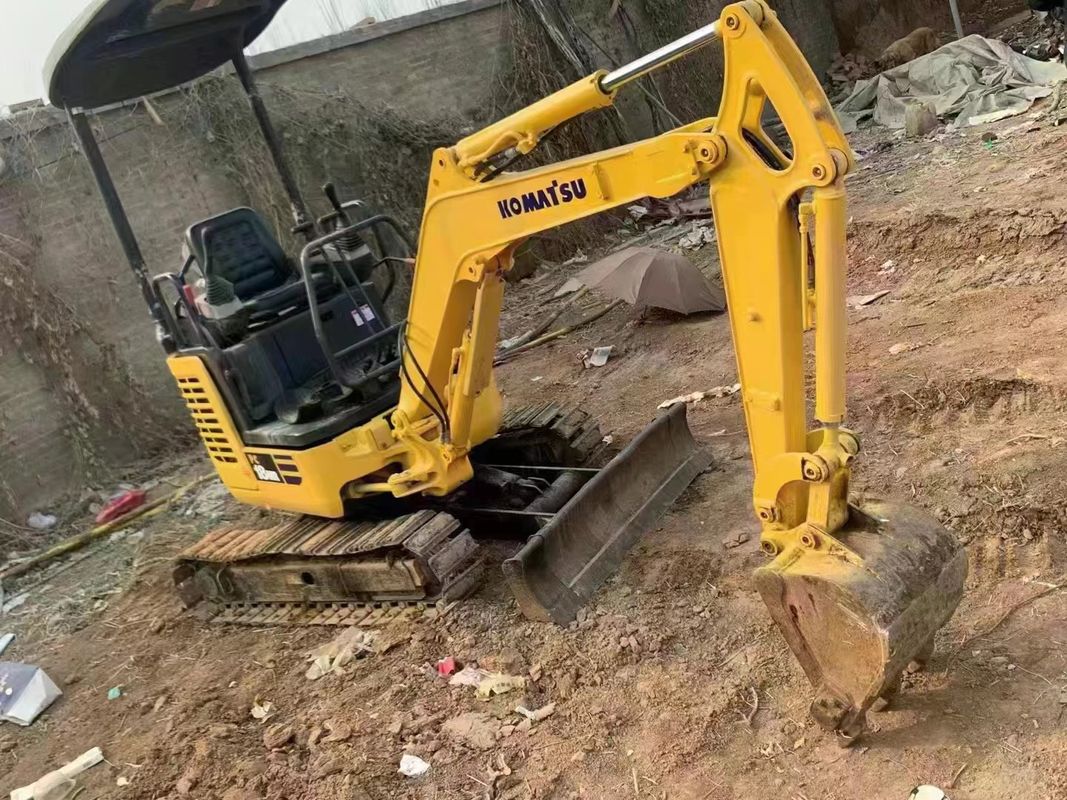 Mesin penggerak tanah bekas Excavator 2 ton mini excavator berkualitas tinggi Komatsu pc 18 MR