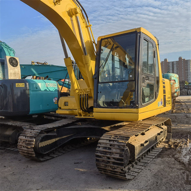 Kualitas tinggi 12 Ton Digunakan Excavator Jepang Diimpor Komatsu Pc 120 Crawler Excavator Dengan Jam Kerja yang Lebih Rendah
