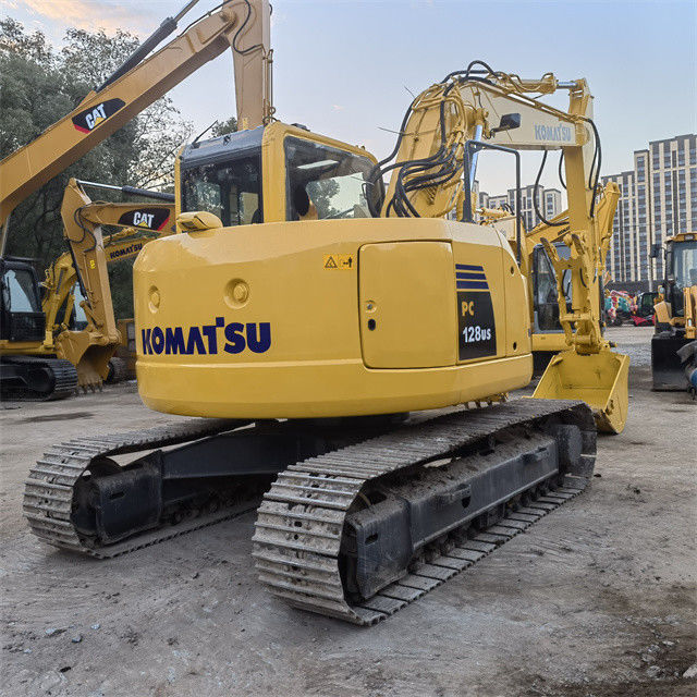 Gunakan Komatsu pc128US crawler excavator dari Jepang dalam kondisi sangat baik siap dijual
