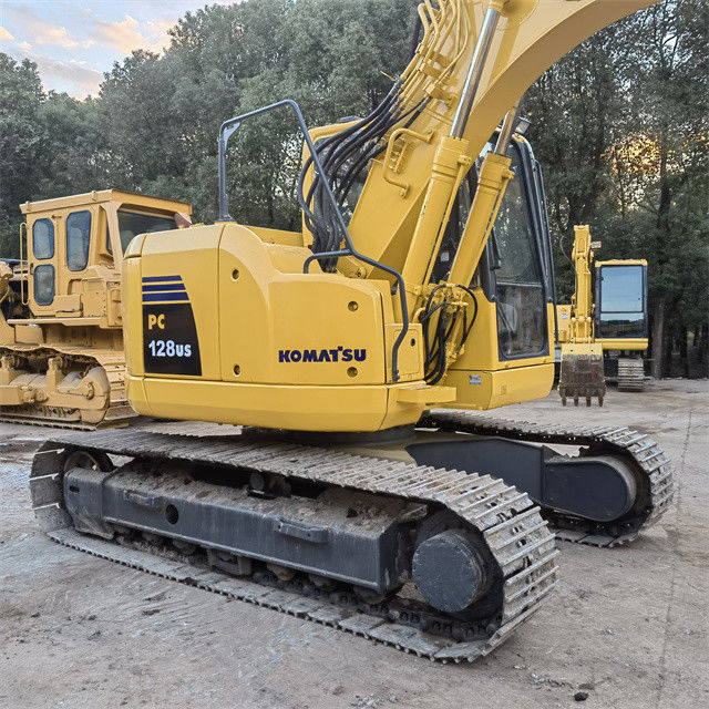 Gunakan Komatsu pc128US crawler excavator dari Jepang dalam kondisi sangat baik siap dijual