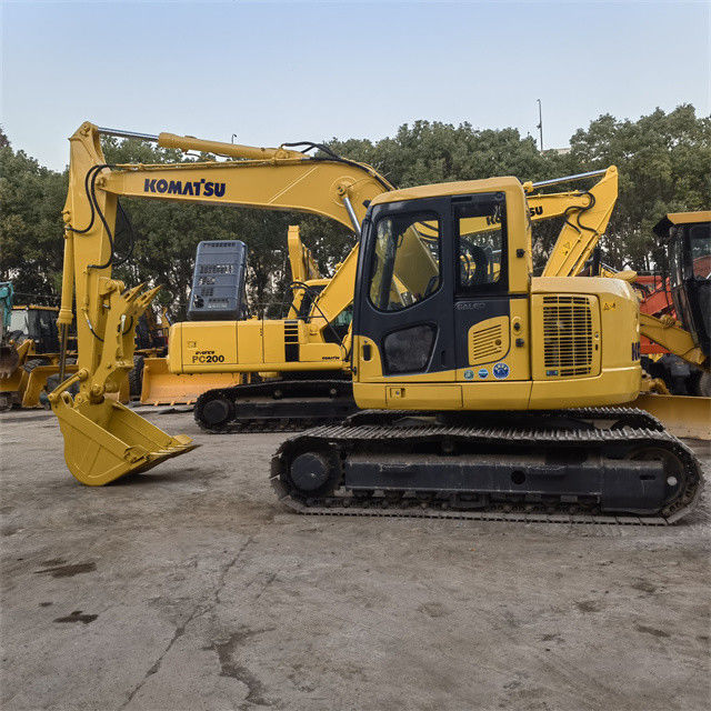 Gunakan Komatsu pc128US crawler excavator dari Jepang dalam kondisi sangat baik siap dijual