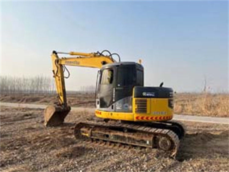 13.8 ton digunakan Jepang diimpor Komatsu pc 138US crawler excavator dengan kualitas tinggi dan jam kerja yang rendah siap untuk dijual