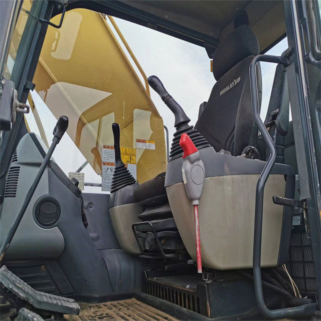22 ton penggunaan Jepang diimpor Komatsu pc 210 crawler excavator dengan kualitas tinggi dan jam kerja yang rendah siap untuk dijual