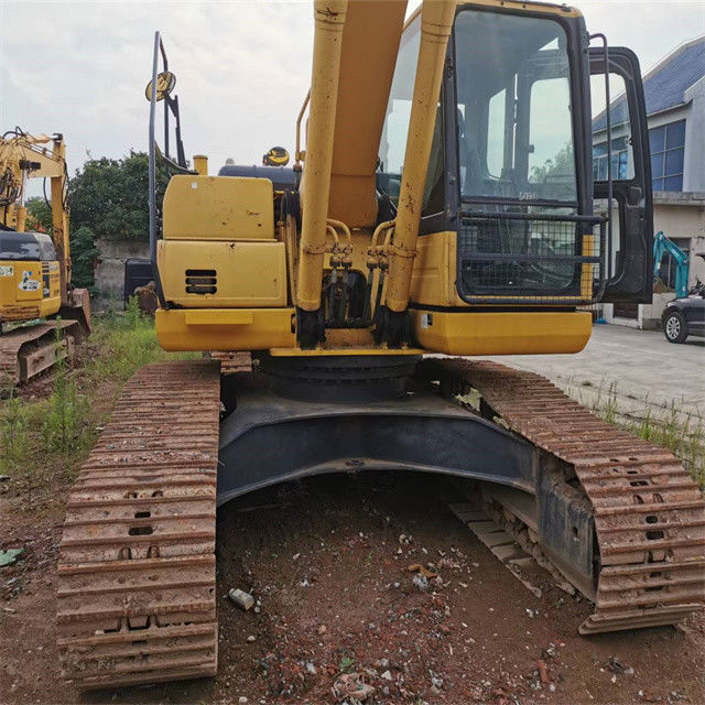 22 ton penggunaan Jepang diimpor Komatsu pc 210 crawler excavator dengan kualitas tinggi dan jam kerja yang rendah siap untuk dijual
