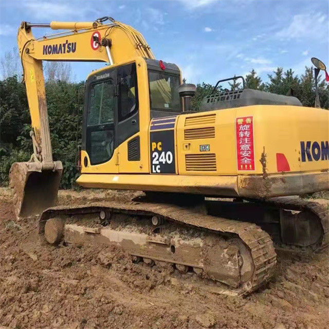 26 ton hampir baru Jepang diimpor mesin excavator merangkak digunakan renovasi Komatsu pc 240LC-8