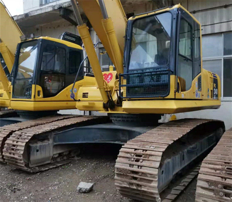 26 ton hampir baru Jepang diimpor mesin excavator merangkak digunakan renovasi Komatsu pc 240LC-8