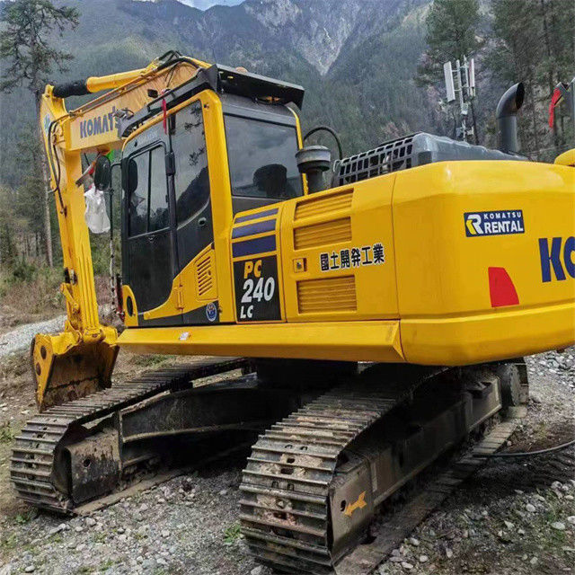 26 ton hampir baru Jepang diimpor mesin excavator merangkak digunakan renovasi Komatsu pc 240LC-8