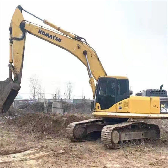 36 ton hampir baru Jepang diimpor mesin excavator merangkak digunakan renovasi Komatsu pc 360-7