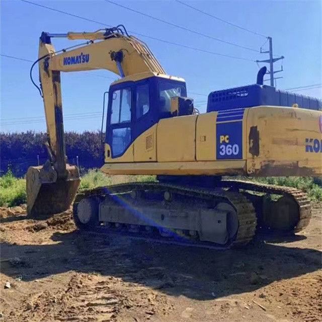 36 ton hampir baru Jepang diimpor mesin excavator merangkak digunakan renovasi Komatsu pc 360-7