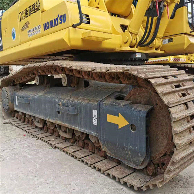 45 ton hampir baru Jepang diimpor mesin excavator merangkak digunakan renovasi Komatsu pc 450-7