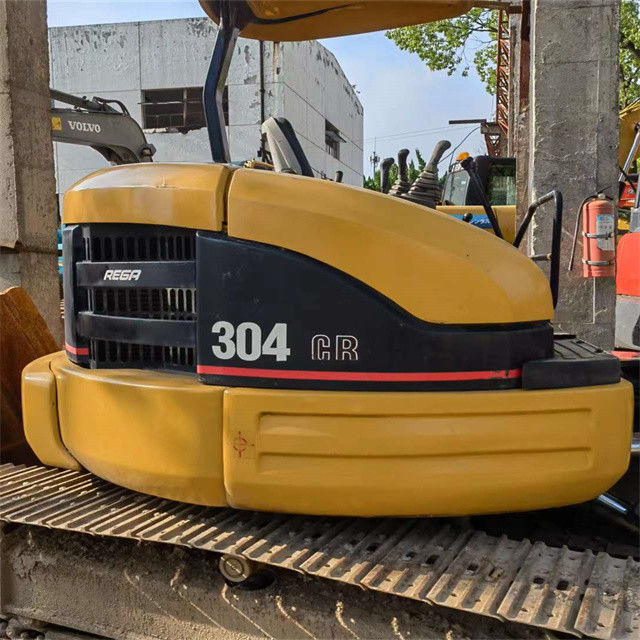 5 ton siap untuk bekerja dan berpengalaman digunakan Jepang diimpor CAT 304 C CR dalam kondisi baik