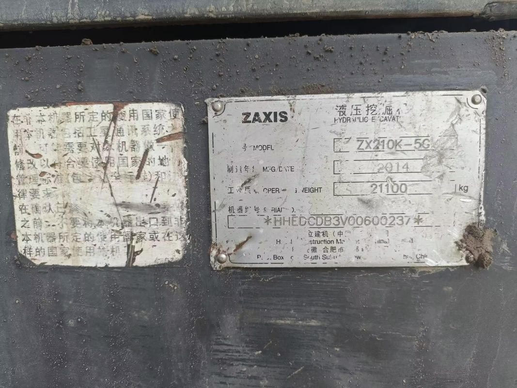 21 Ton Siap Digunakan Excavator Untuk Kerja Dan Berpengalaman Digunakan Korea Diimpor Hitachi 210-5G