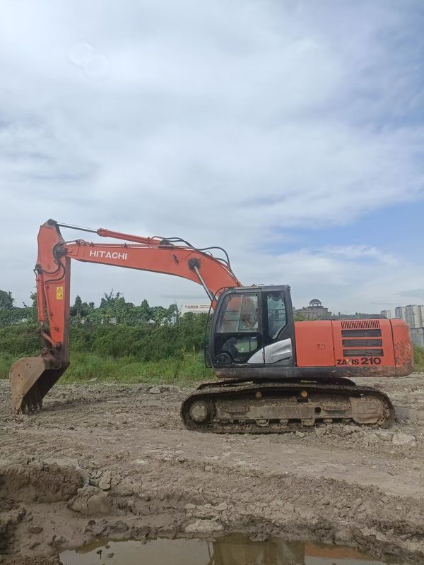 21 Ton Siap Digunakan Excavator Untuk Kerja Dan Berpengalaman Digunakan Korea Diimpor Hitachi 210-5G