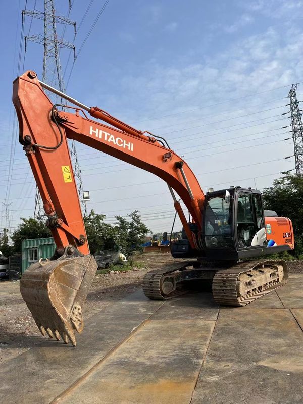 20 ton siap digunakan excavator untuk bekerja dan berpengalaman digunakan Korea Diimpor Hitachi 200-5A Dalam kondisi baik