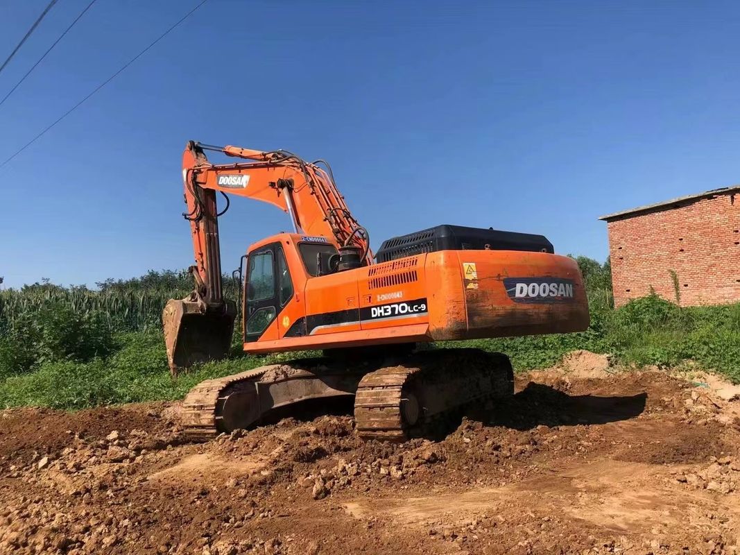 37 ton siap digunakan Excavator untuk bekerja dan berpengalaman digunakan Korea Diimpor DOOSAN DH370LC-9 dalam kondisi baik
