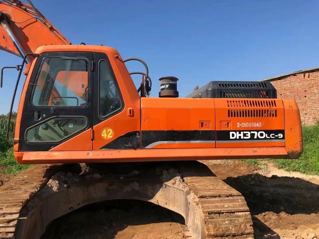 37 ton siap digunakan Excavator untuk bekerja dan berpengalaman digunakan Korea Diimpor DOOSAN DH370LC-9 dalam kondisi baik