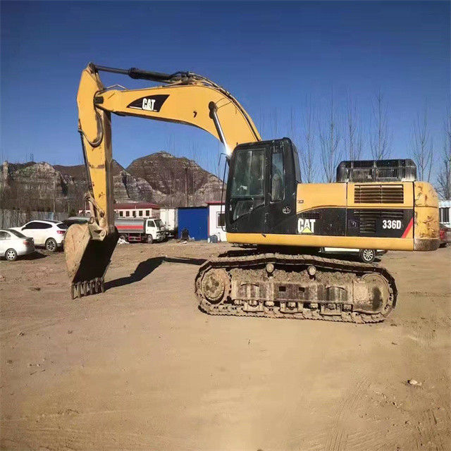 36 ton hampir baru Jepang impor mesin excavator merangkak digunakan renovasi CAT 336 D