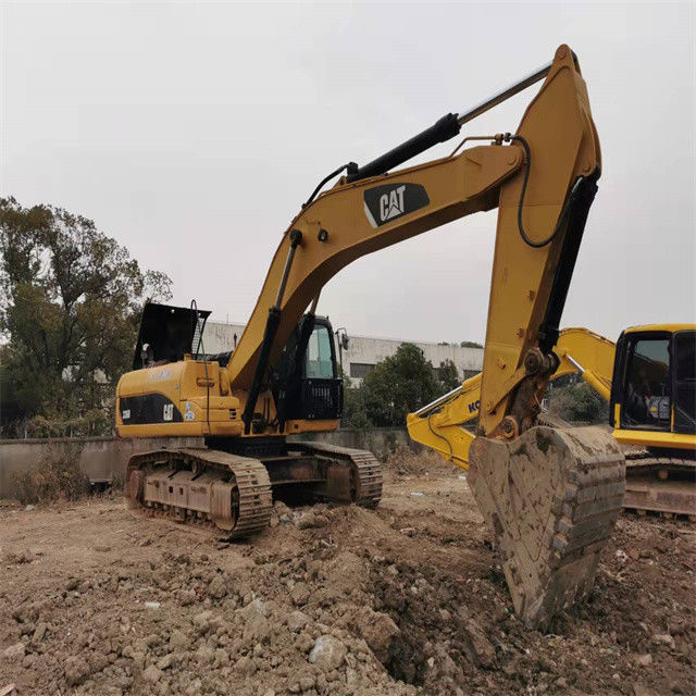 36 ton hampir baru Jepang impor mesin excavator merangkak digunakan renovasi CAT 336 D