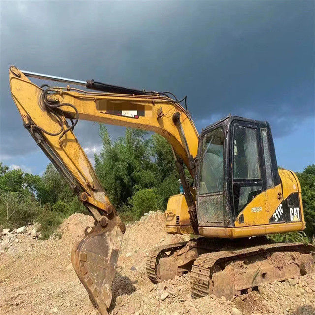 11.4 ton hampir baru Jepang diimpor mesin excavator merangkak digunakan renovasi CAT 311C