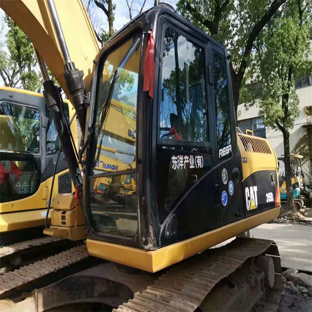 17.5 ton hampir baru Jepang diimpor mesin excavator merangkak digunakan renovasi CAT 315D
