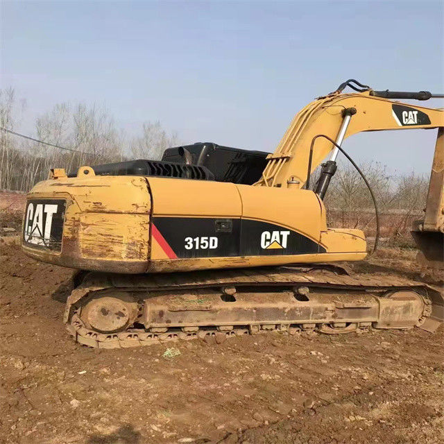 17.5 ton hampir baru Jepang diimpor mesin excavator merangkak digunakan renovasi CAT 315D