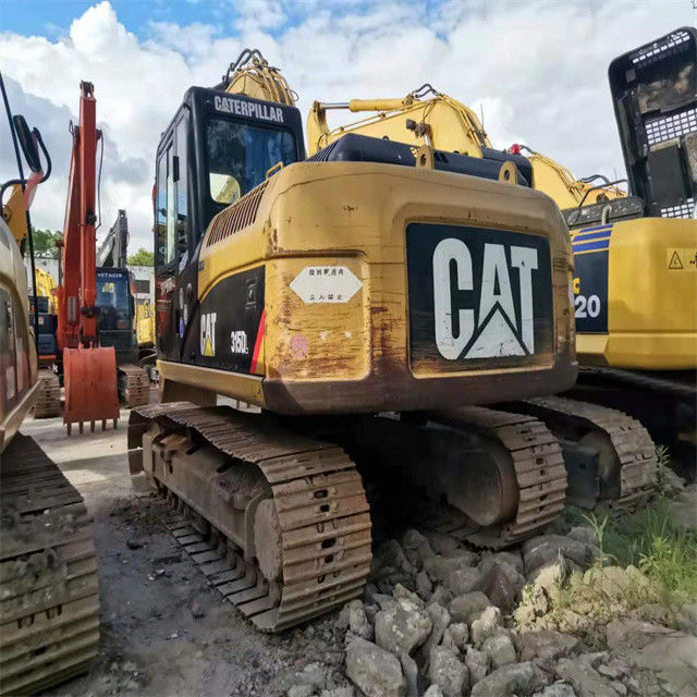 17.5 ton hampir baru Jepang diimpor mesin excavator merangkak digunakan renovasi CAT 315D