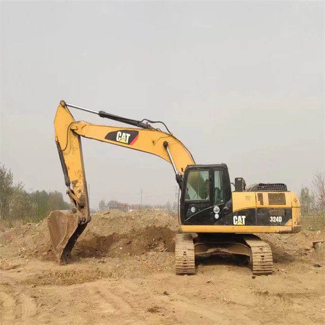 24.8 ton siap untuk bekerja dan berpengalaman digunakan Jepang Caterpillar 324 D dalam kondisi baik