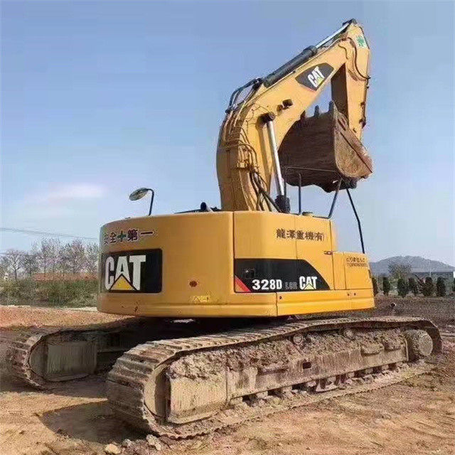 34.7 ton siap untuk bekerja dan berpengalaman digunakan Jepang Caterpillar 328 D dalam kondisi baik