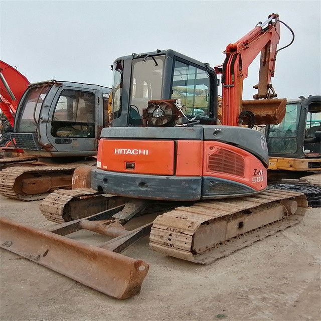 5 ton siap untuk bekerja dan berpengalaman digunakan Jepang diimpor Hitachi ZX 50 U-2 dalam kondisi baik
