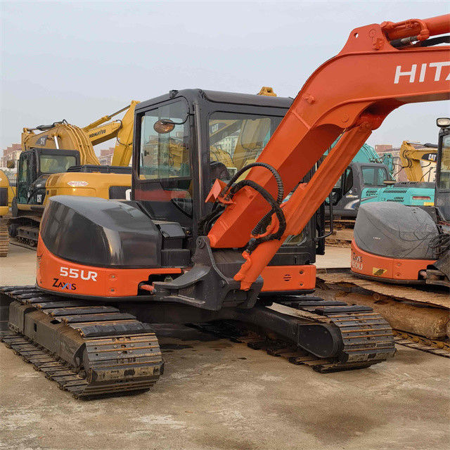 5 ton siap untuk bekerja dan berpengalaman digunakan Jepang diimpor Hitachi ZX 50 U-2 dalam kondisi baik