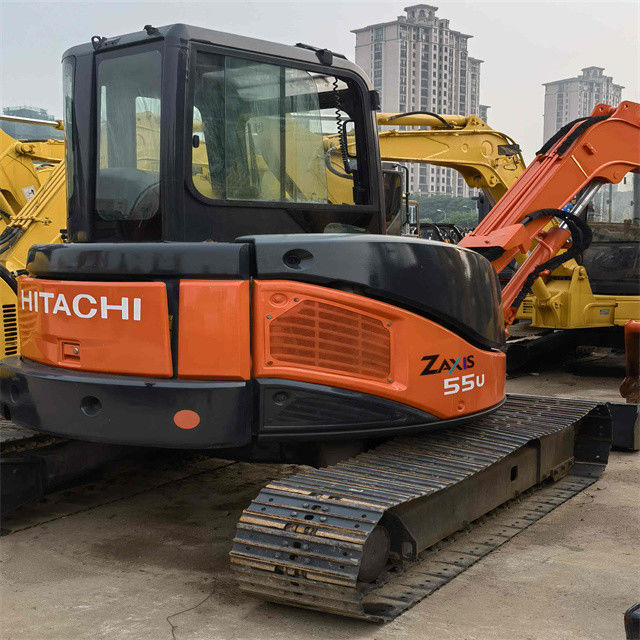 5 ton siap untuk bekerja dan berpengalaman digunakan Jepang diimpor Hitachi ZX 50 U-2 dalam kondisi baik