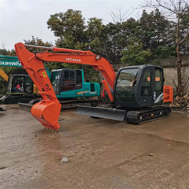 6 Ton Mini Siap Digunakan Excavator Untuk Kerja Dan Berpengalaman Digunakan Jepang Diimpor Hitachi ZX 60 Dalam Kondisi Baik