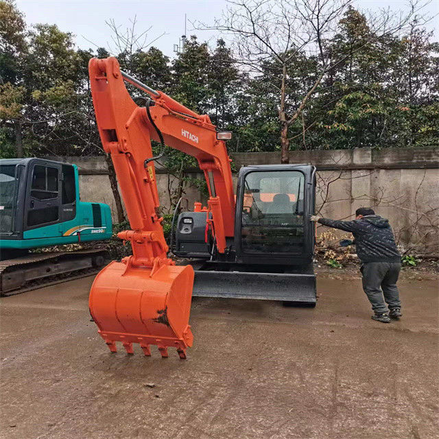 6 Ton Mini Siap Digunakan Excavator Untuk Kerja Dan Berpengalaman Digunakan Jepang Diimpor Hitachi ZX 60 Dalam Kondisi Baik
