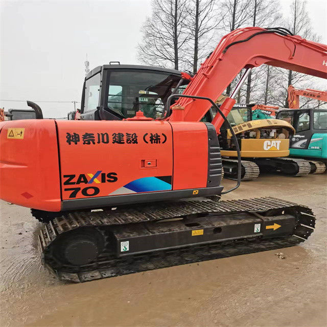 6.3 Ton Mini Siap Digunakan Excavator Untuk Kerja Dan Berpengalaman Digunakan Jepang Diimpor Hitachi ZX 70 Kondisi Baik