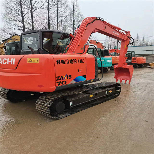 6.3 Ton Mini Siap Digunakan Excavator Untuk Kerja Dan Berpengalaman Digunakan Jepang Diimpor Hitachi ZX 70 Kondisi Baik