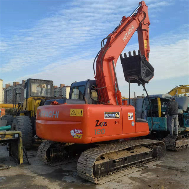 12.5 ton mini siap untuk bekerja dan berpengalaman digunakan Jepang diimpor Hitachi ZX 120 dalam kondisi baik