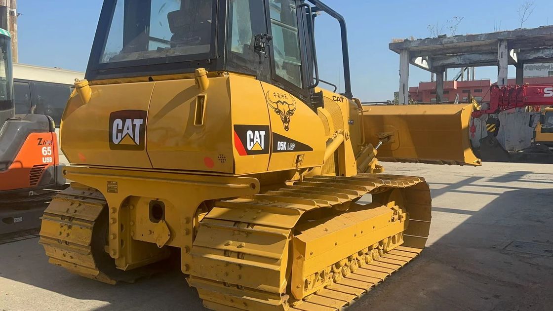 Cat Caterpillar D5k Lgp Cat D5k Dozer Bagian Depan Bilah Lebar 4,262m Dozer Second Hand