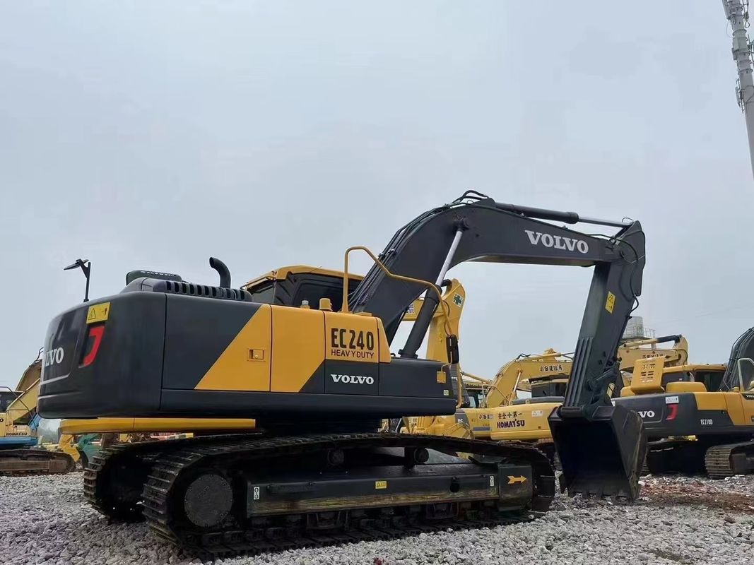 6.98m Pengeboran Volvo Ec240blc Excavator Crawler Excavator Peralatan Trader Excavator