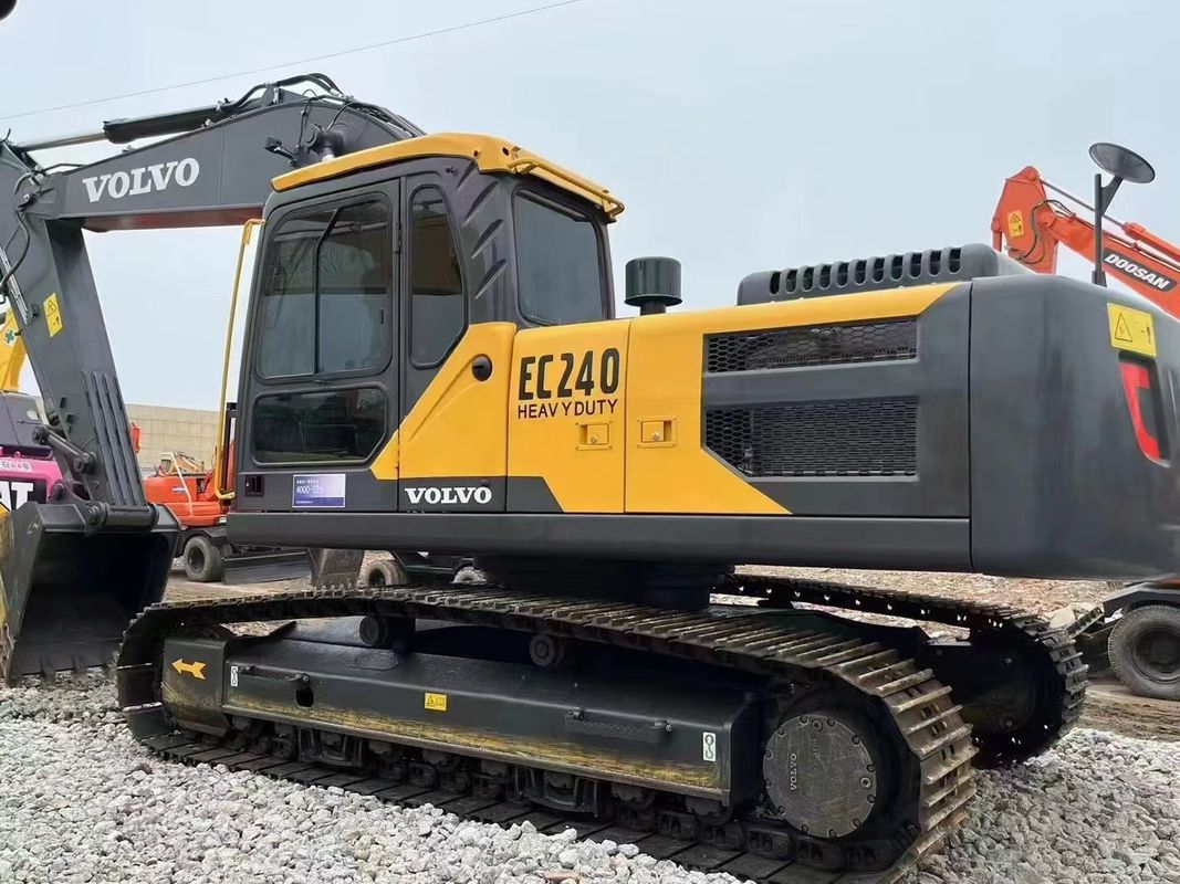 6.98m Pengeboran Volvo Ec240blc Excavator Crawler Excavator Peralatan Trader Excavator