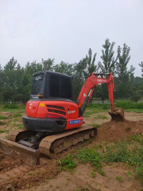 Digunakan Kubota Mini Excavator Kubota Kx165 Mesin Excavator Digunakan Berat 5,54t