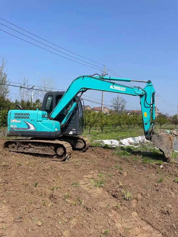 digunakan mini excavator KOBELCO SK75-8 Mesin Excavator digunakan Mesin Daya 42kW