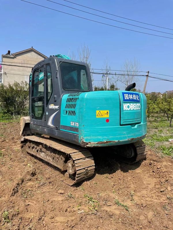 digunakan mini excavator KOBELCO SK75-8 Mesin Excavator digunakan Mesin Daya 42kW
