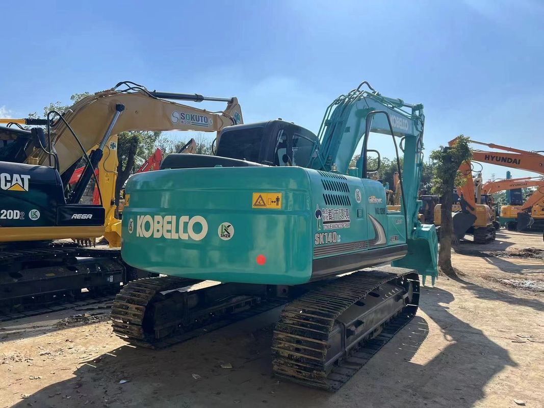 Excavator bekas Kobelco Sk140lc 8 Crawler Excavator Crane Berat 13,3t