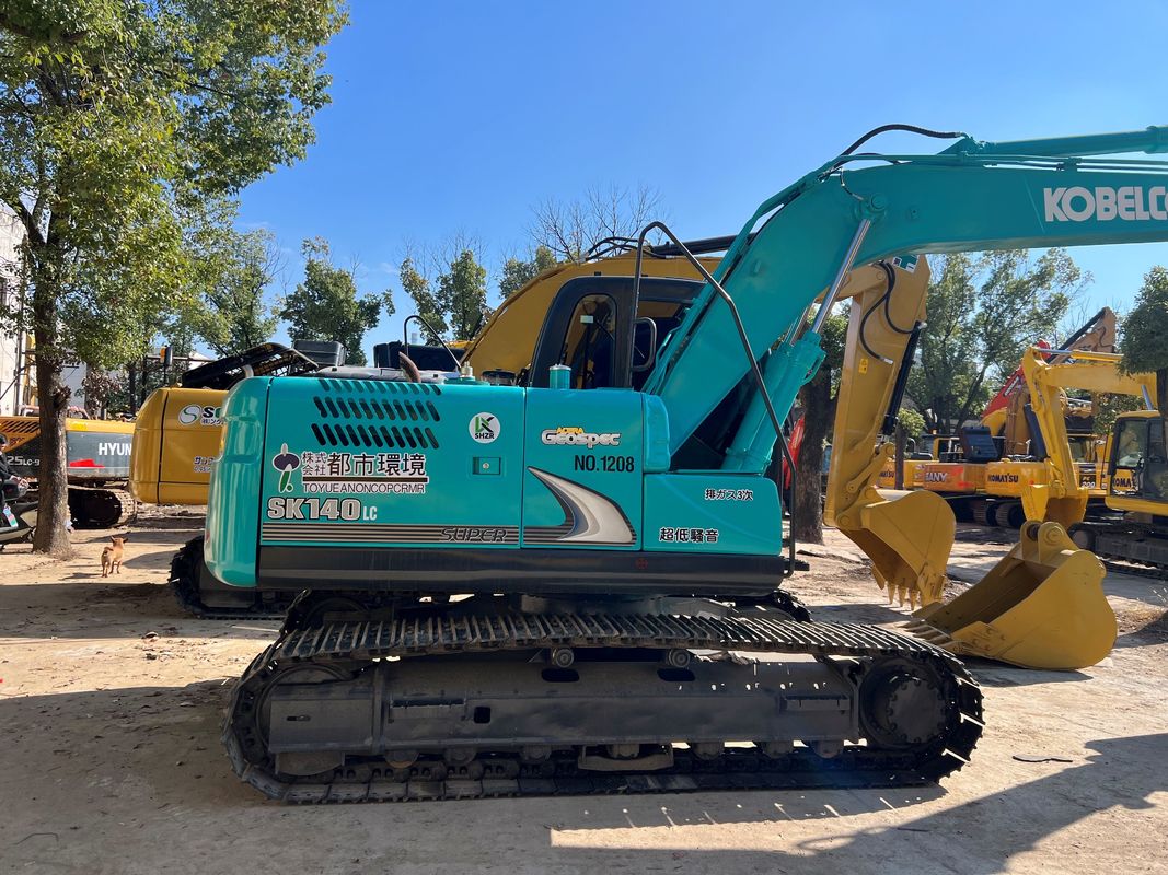 Excavator bekas Kobelco Sk140lc 8 Crawler Excavator Crane Berat 13,3t